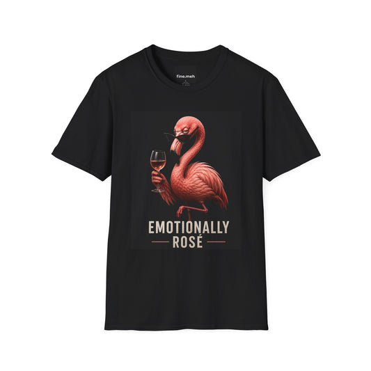 Emotionally Rosé Flamingo T-Shirt