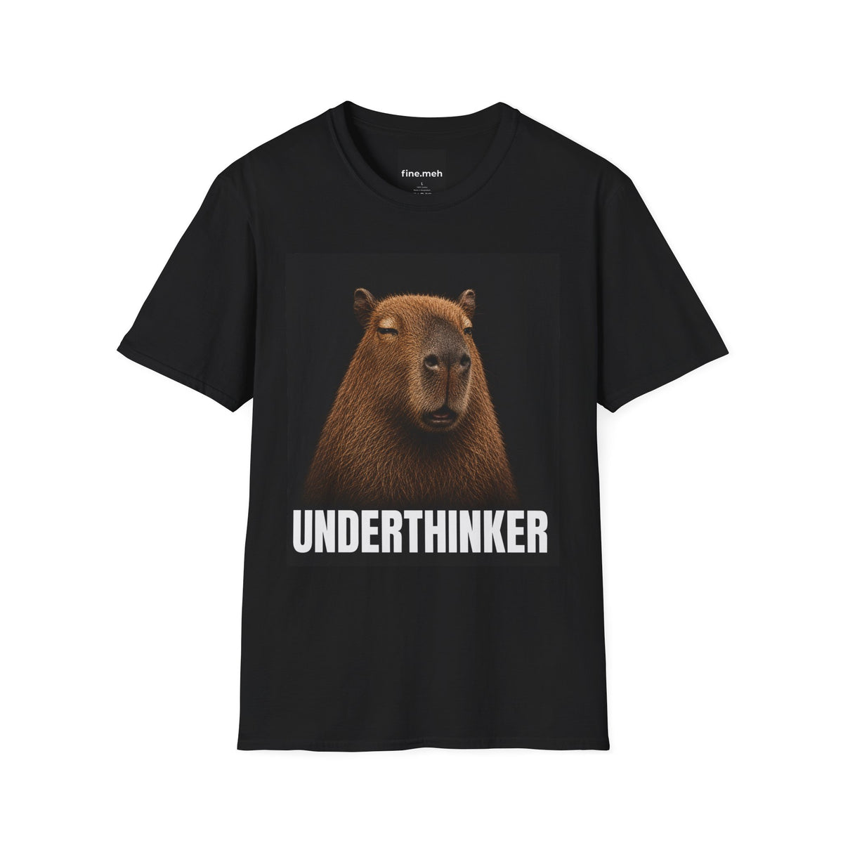 Underthinker Capybara T-Shirt