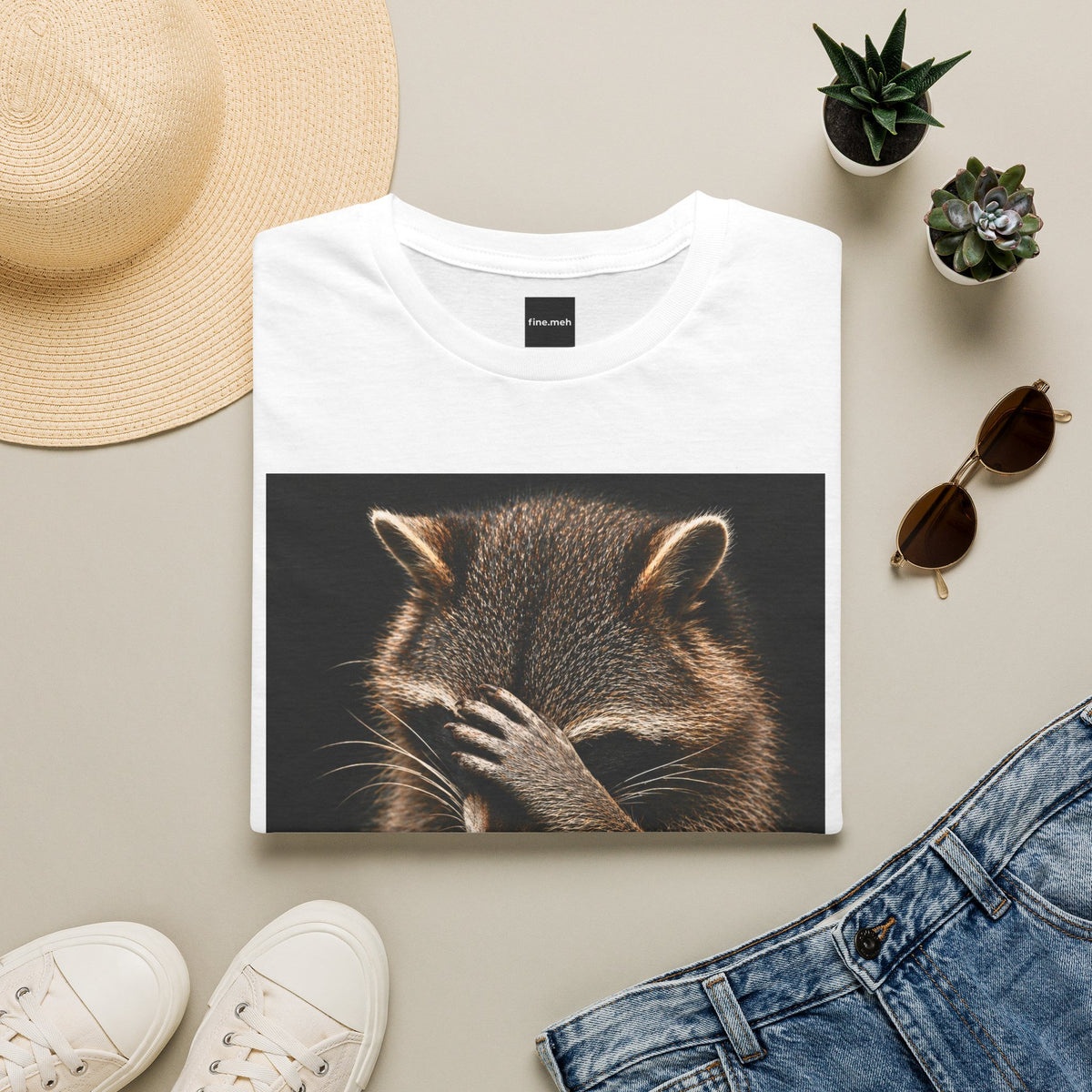 Not Today Raccoon T-Shirt