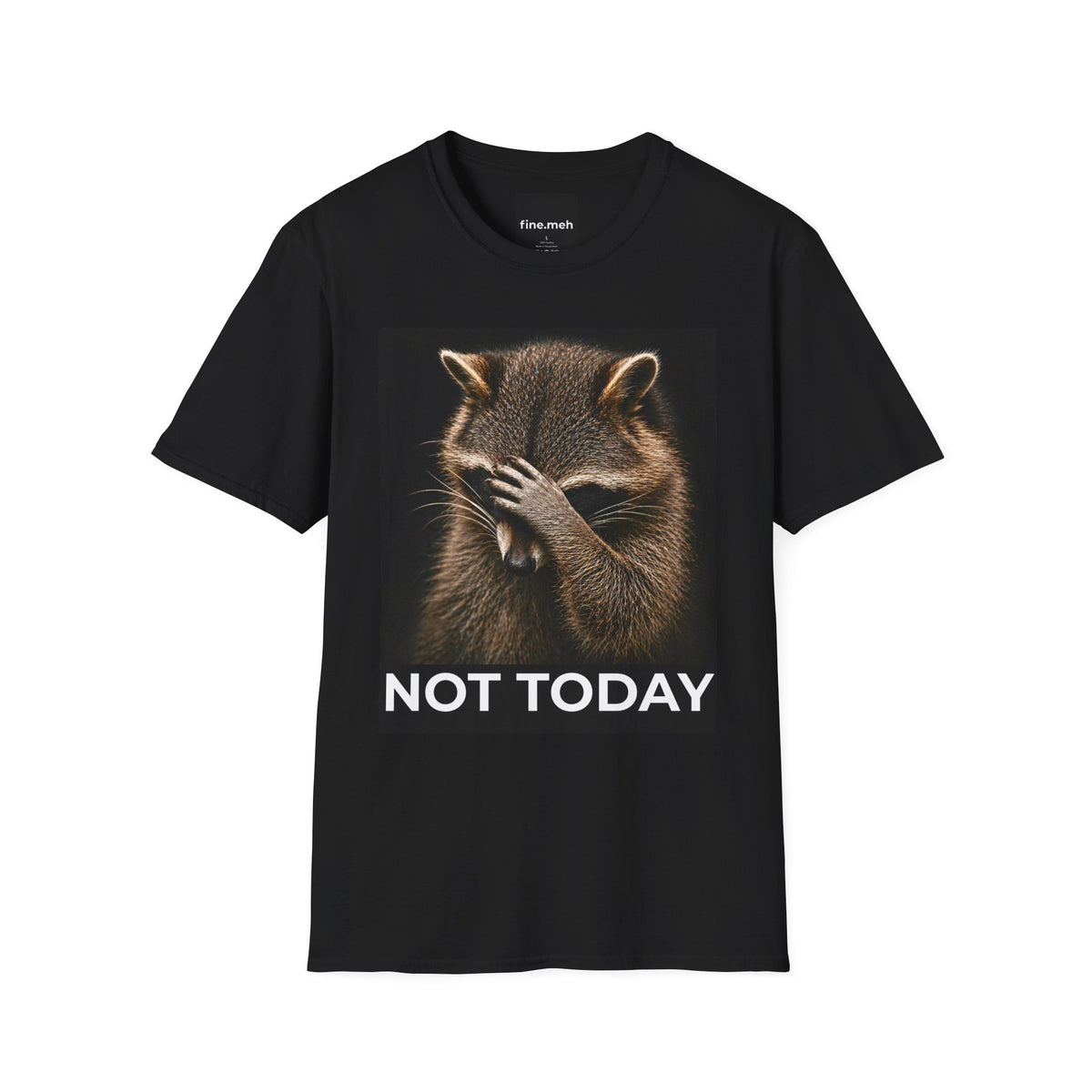 Not Today Raccoon T-Shirt