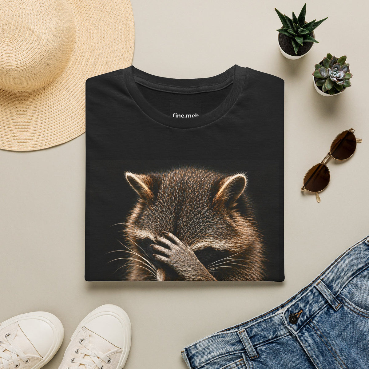 Not Today Raccoon T-Shirt