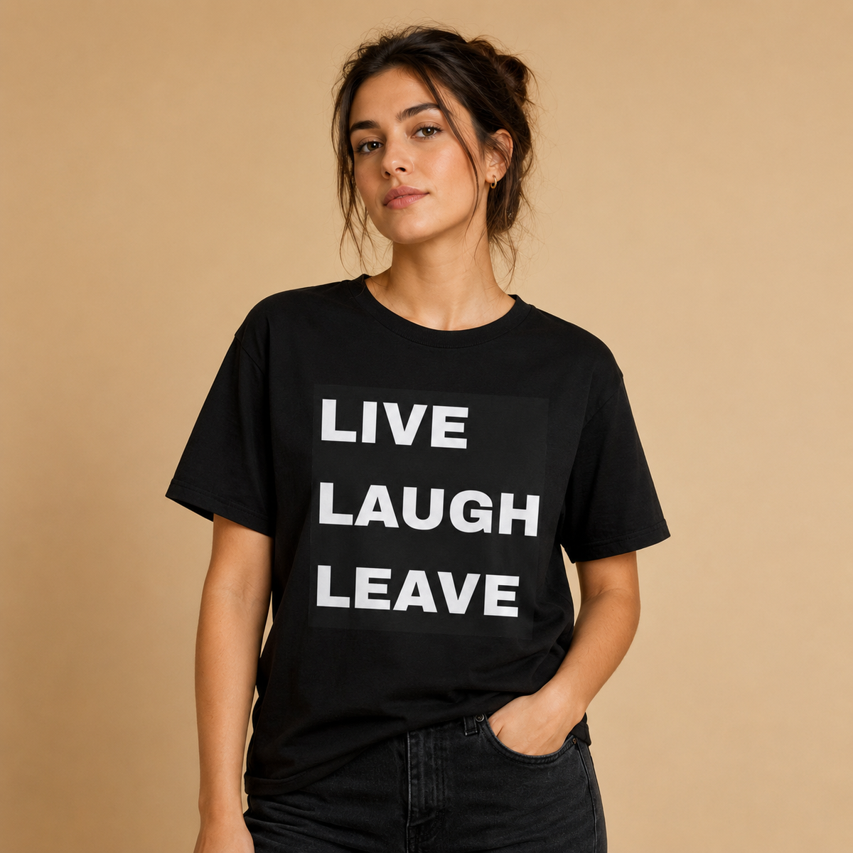 Live Laugh Leave T‑Shirt