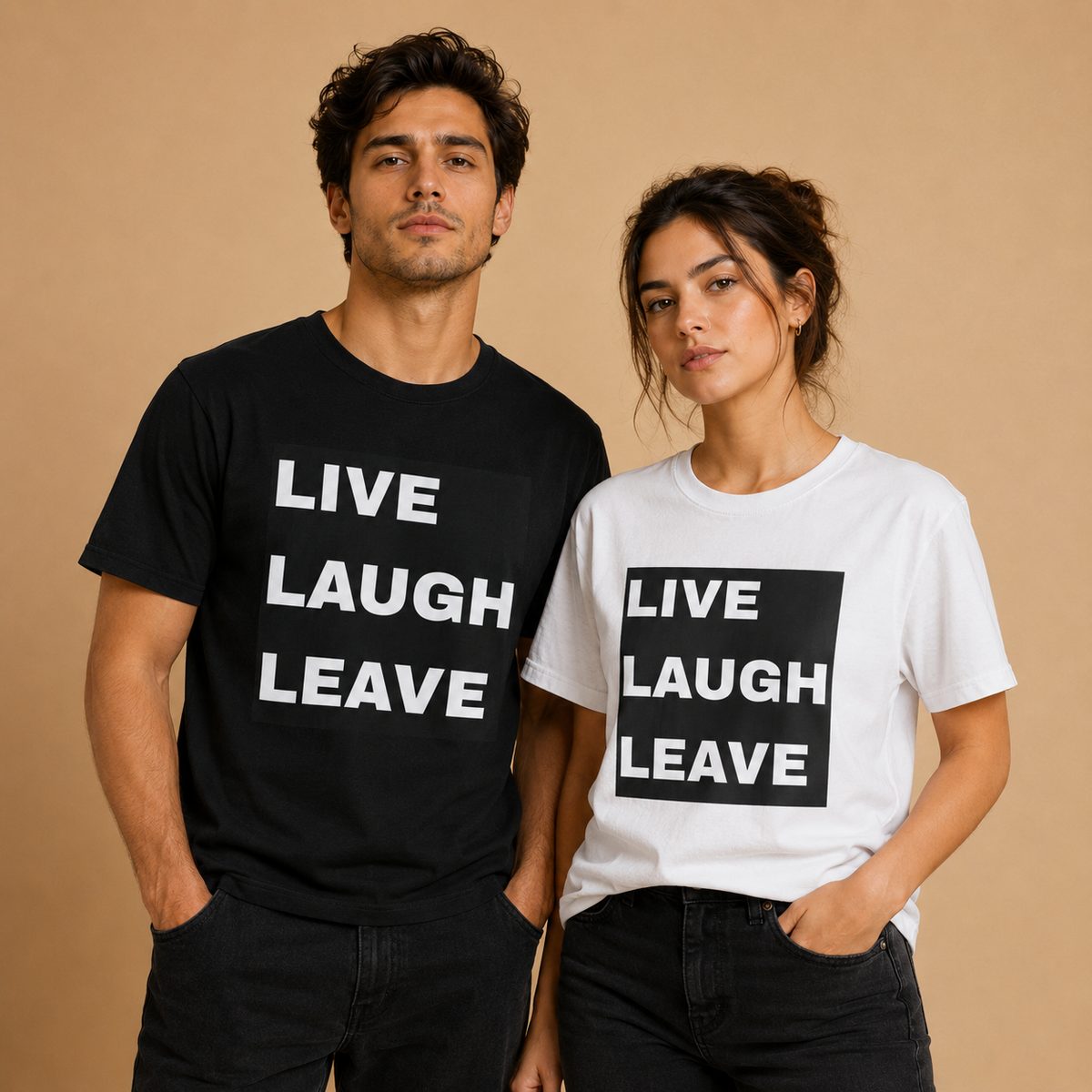 Live Laugh Leave T‑Shirt