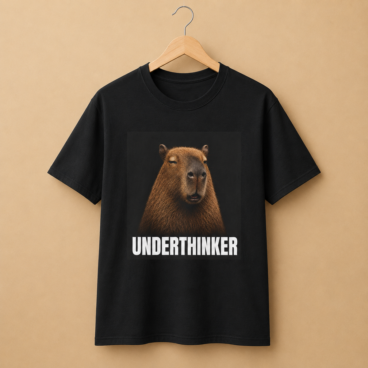 Underthinker Capybara T-Shirt