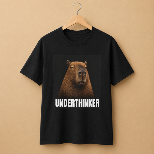 Underthinker Capybara T-Shirt