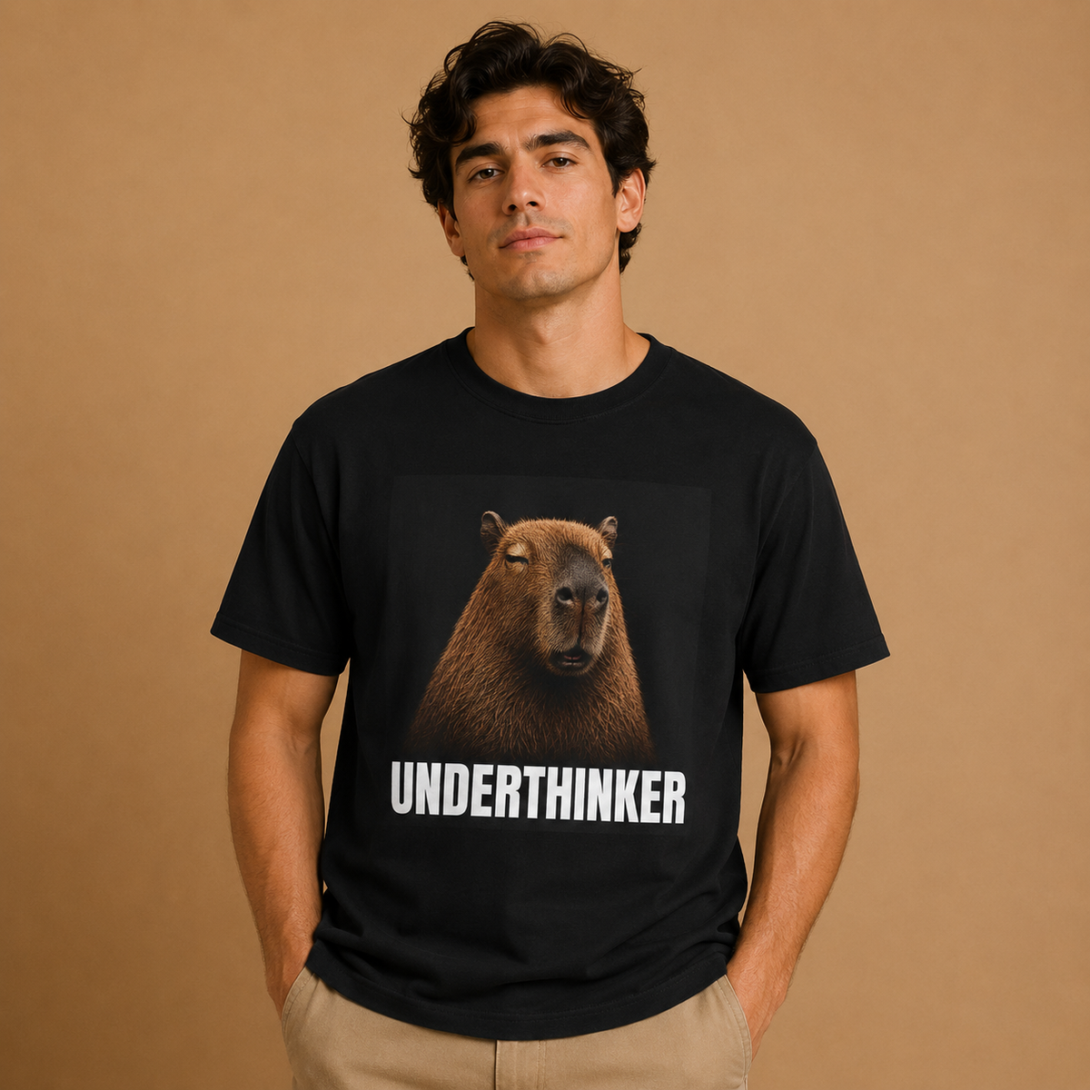 Underthinker Capybara T-Shirt