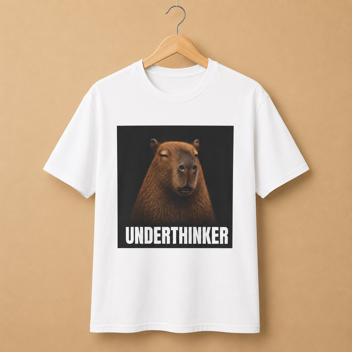 Underthinker Capybara T-Shirt