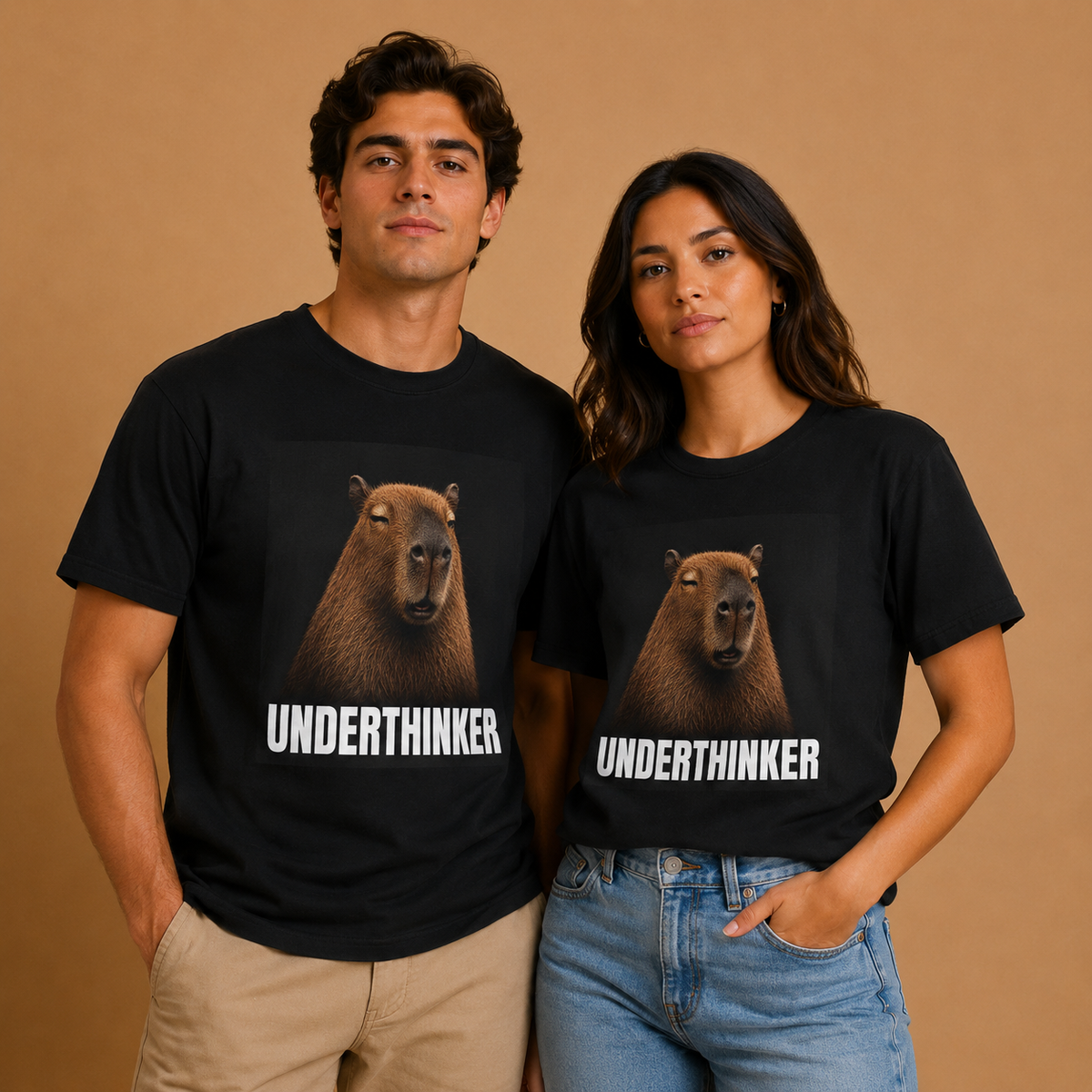 Underthinker Capybara T-Shirt