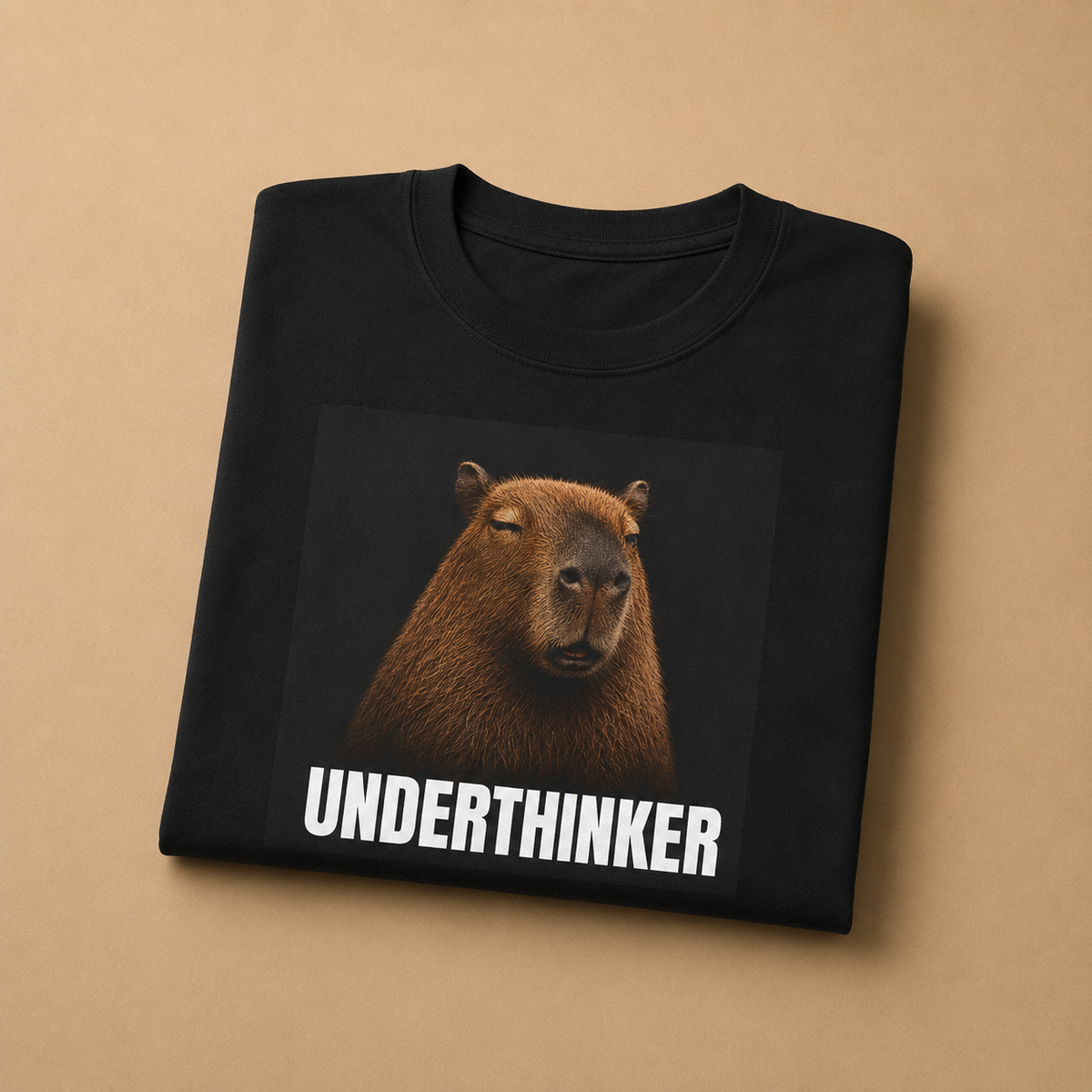 Underthinker Capybara T-Shirt