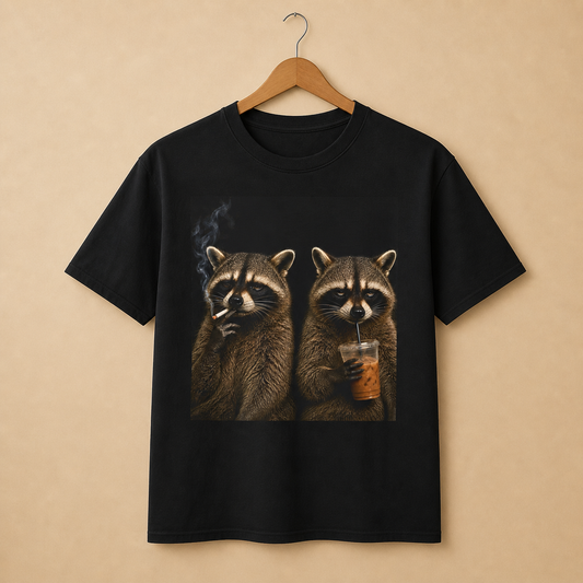 Unbothered Raccoons T-Shirt