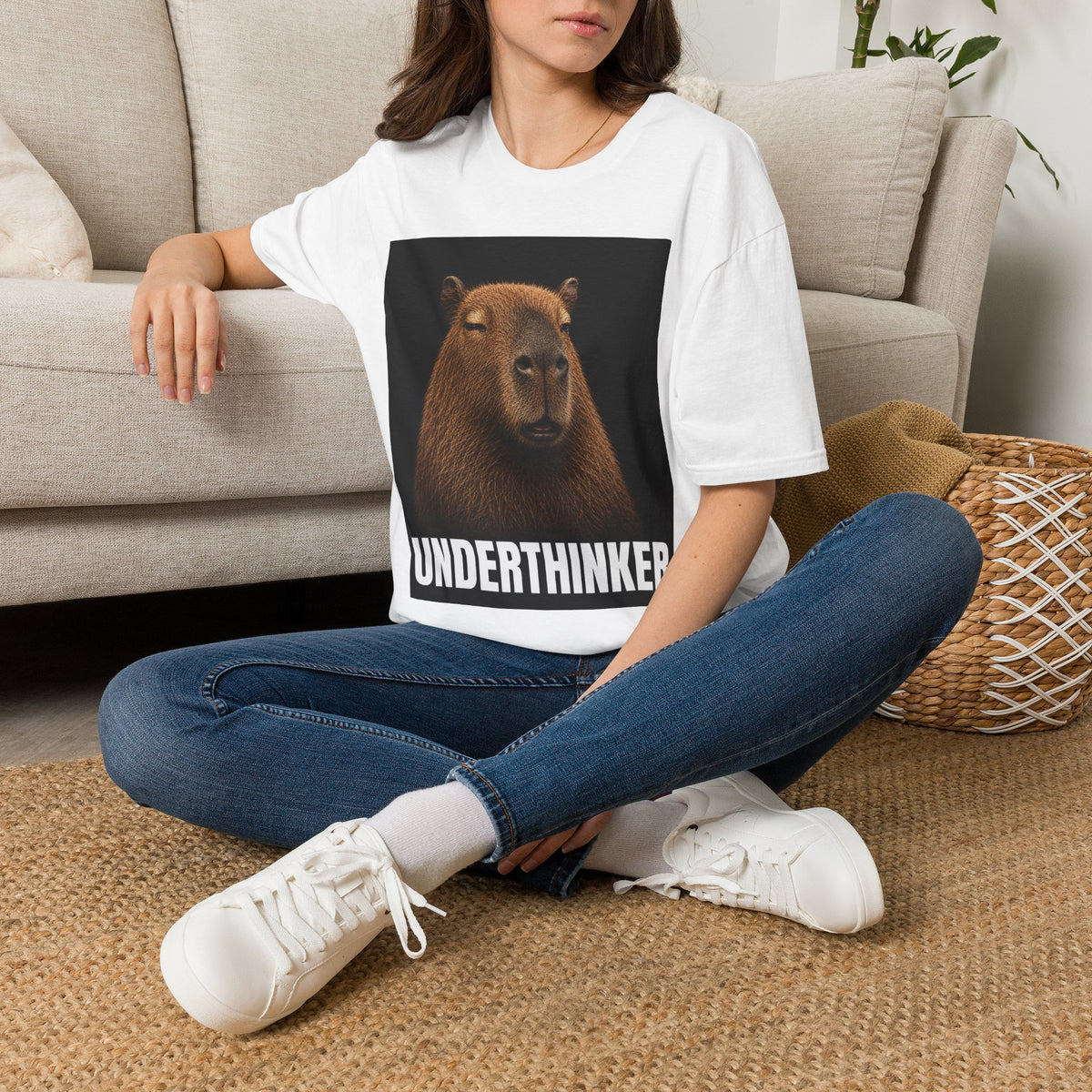 Underthinker Capybara T-Shirt