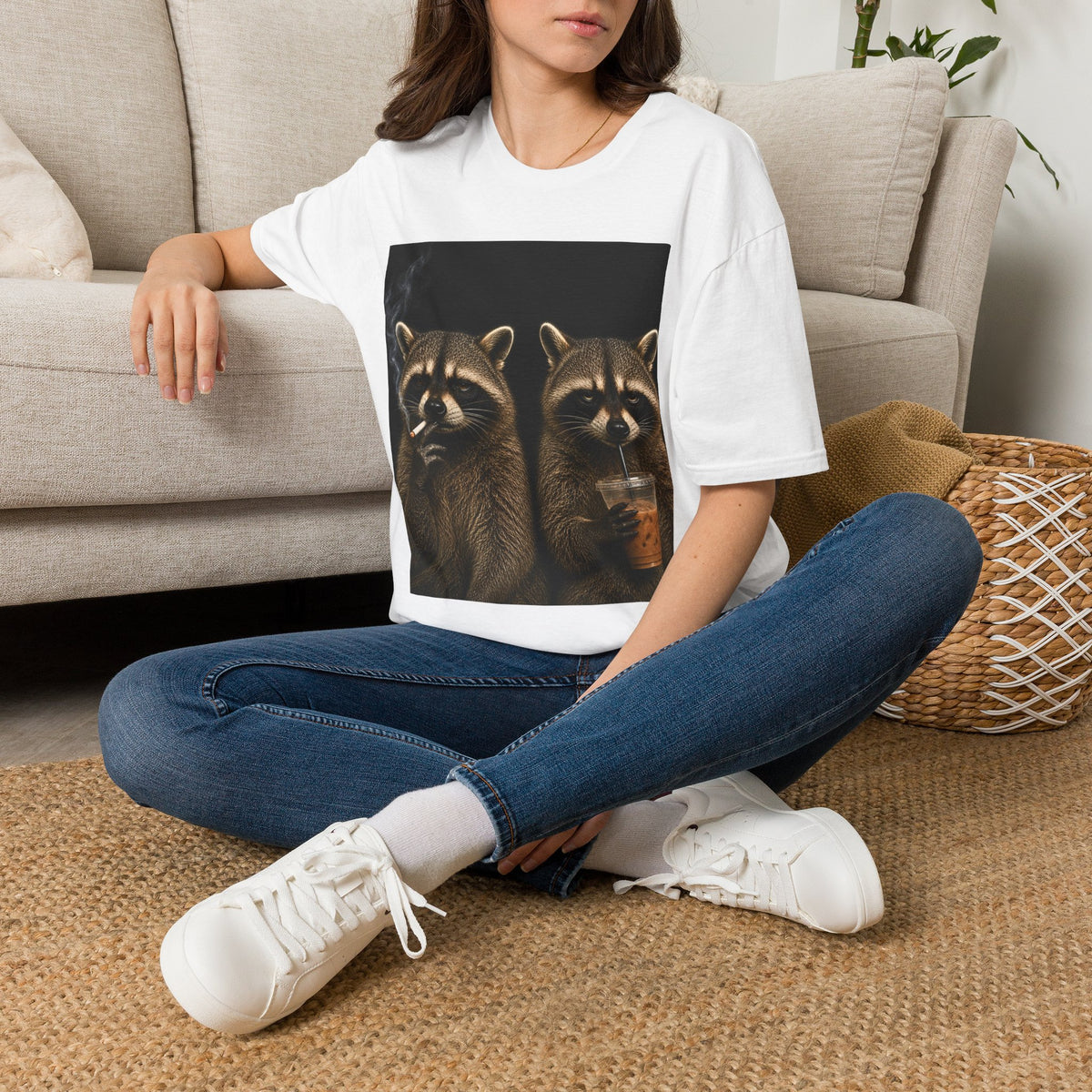 Unbothered Raccoons T-Shirt