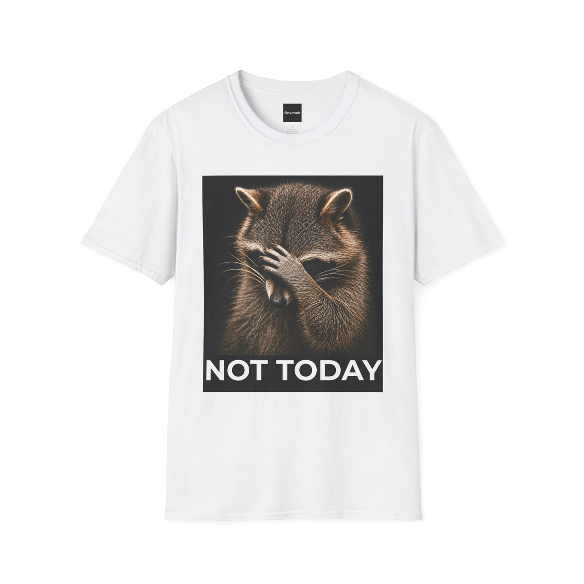 Not Today Raccoon T-Shirt